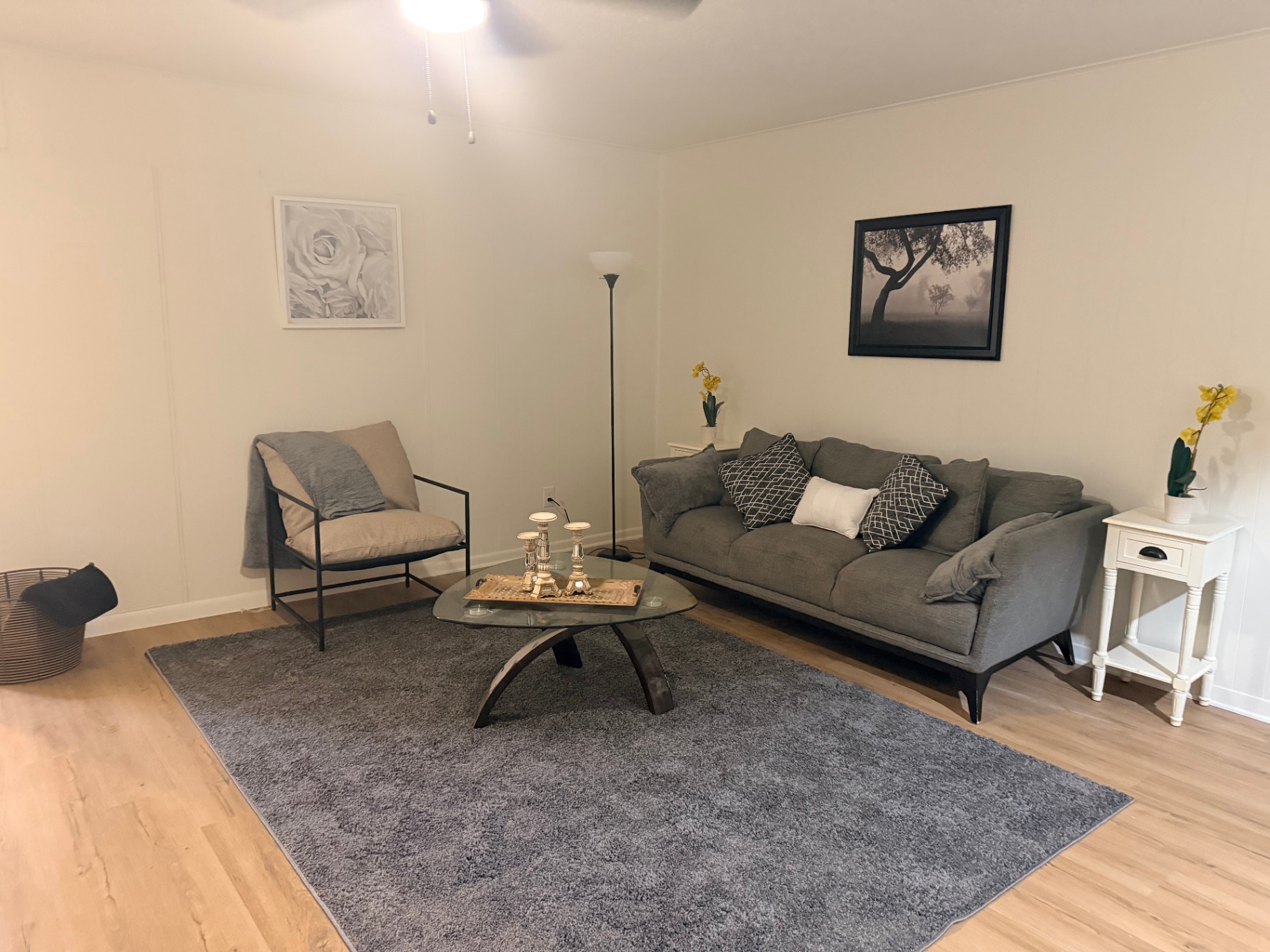 Fairgreen House — living room angle