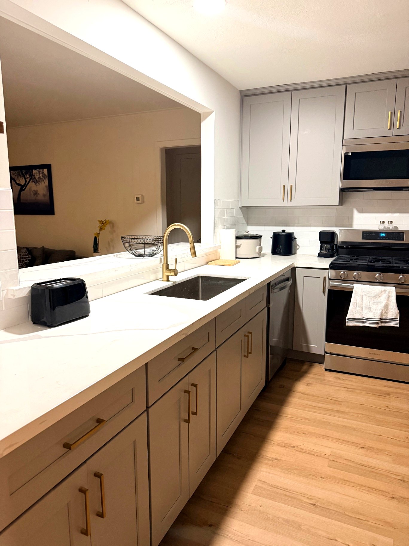 Shared living space in a BumbleBee Coliving home in Houston